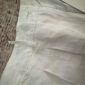 White Linen Pants
